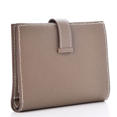 hermes bearn compact wallet etoupe|HERMES Epsom Bearn Compact Wallet Etoupe .